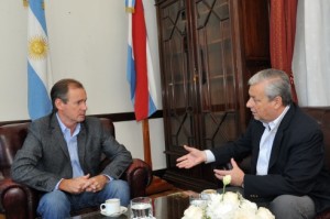 Bordet recibió a Lauritto