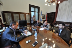 Bordet recibió al diputado Vázquez