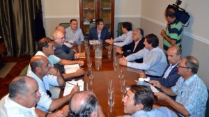 Se reunieron para avanzar en soluciones para el campo.