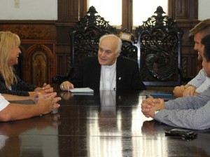 Puiggari recibió a concejales del FPV de Paraná