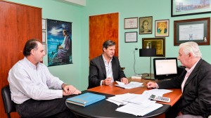 Bahl visitó Colonia Avellaneda.