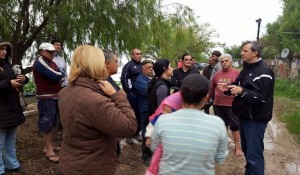 Bahl  visitó Puerto Sánchez