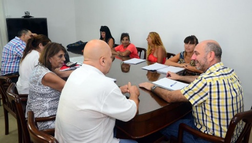 De la Rosa presidió encuentro con integrantes de UPCN.