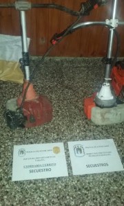 Importantes elementos secuestrados