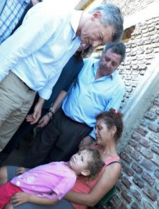 De Angeli acompañó a Macri en La Paz