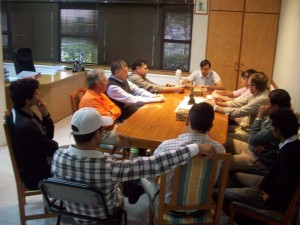 Reunion del Ejecutivo Municipal con referentes sindicales
