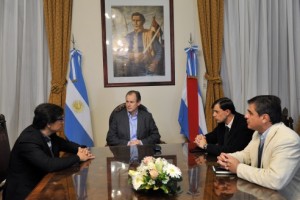 Bordet se reunió con dirigentes del Vecinalismo de Cerrito