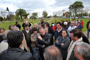 Desarrolló una intensa agenda de trabajo en el departamento Uruguay