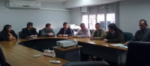 Reunion de los Senadores con Agmer