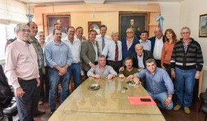 Bahl se reunió con dirigentes de Concepción del Uruguay