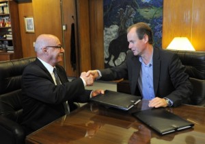 Bordet firmó un convenio con el CFI.