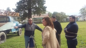 Infraestructura escolar y conducción de excedentes hídricos.