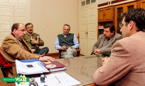 Recorrieron obras de la localidad