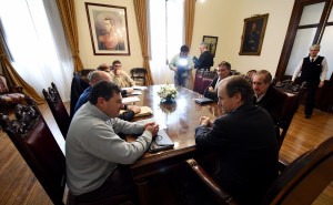 Bordet recibió a la Fecier.