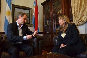 Cremer trabajará junto a Bordet por la provincia.