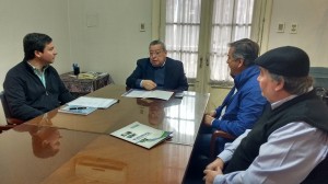 Zavallo, se reunió con el titular de FEDER), Jorge López. 