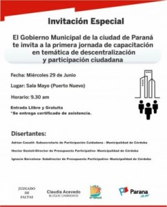 Este miercoles a partir de las 9:30 hs.