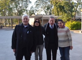 Romani presentó su libro.