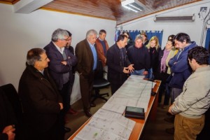 Se reunieron autoridades locales y vecinos