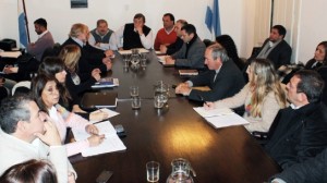 Reunión paritaria con gremios estatales