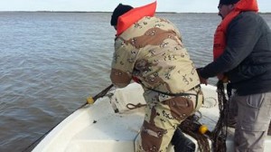 Operativo "antidepredación" en el Río Paraná