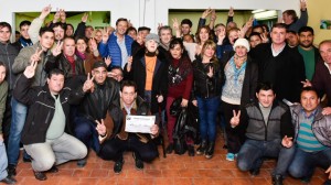 Bahl y Guzman en asunción de nuevas autoridades de la Unidad Básica 16.