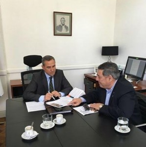 De Angeli se reunió con el presidente de la CARU