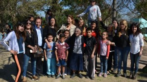 Recorrieron distintos lugares de la ciudad de Paraná.