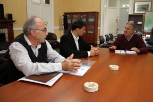 Benedetto recibió al Intendente Tomassi