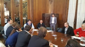 Trataron temas de agenda común