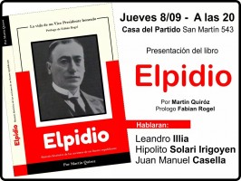 Presentación de el libro Elpidio.