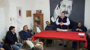 Rogel reunió a su sector en Villaguay