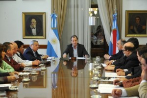 El gobernador recibió a la Federación Económica de Entre Ríos.