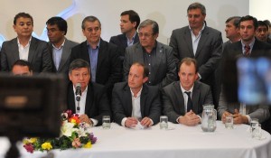 El gobernador participó de un encuentro de gobernadores del PJ. 