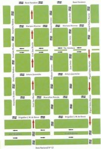 Cambio en el sentido de circulación de calle San Martín en Colonia Avellaneda