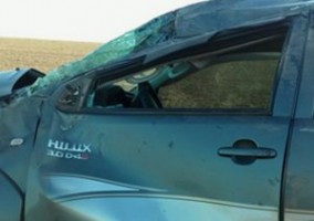 Se accidentó el jefe de la Policía provincial