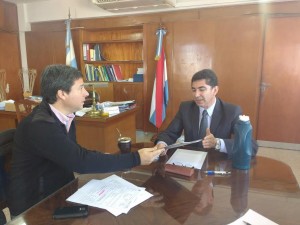 Zavallo se reunió con Panozzo