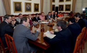 El presupuesto 2017 y la obra pública en la agenda del gabinete entrerriano.