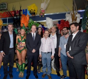 Visita del gobernador a la Feria Internacional de Turismo.