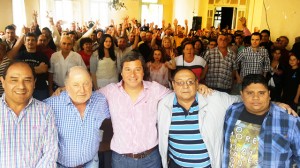 Busti reunió a su tropa en Villaguay