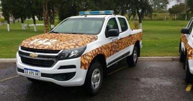 Sumaron un nuevo vehículo a la Brigada de Abigeato de Paraná Campaña