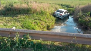 Accidente en cercanías de Crespo
