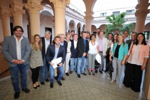 “Tengo un fuerte compromiso las administraciones municipales”, aseguró Bordet.