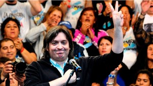 Máximo Kirchner en Paraná