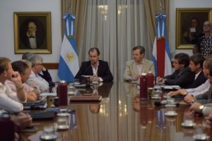 E​l gobernador encabezó un encuentro en Casa de Gobierno.