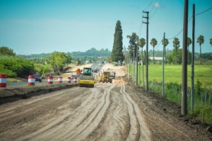 Definen alternativas para el desvío del tránsito durante los trabajos.