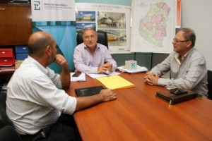 Benedetto se reunió con el titular de la Federación Agraria.