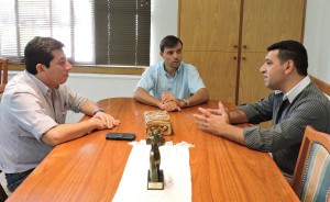 Tomassi se reunió con Fabián Galeano.