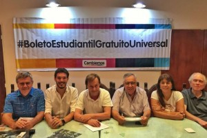El intendente Sergio Varisco anticipó la puesta en funcionamiento del boleto estudiantil secundario.