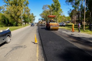 Continúan los trabajos en el Acceso Sur a Paraná.
